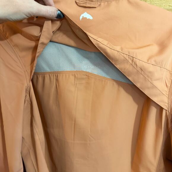 NWT Simms Womens Fishing Long Sleeve Top salmon pink XL - Picture 4 of 6